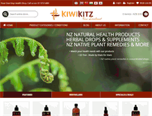 Tablet Screenshot of kiwikitz.com